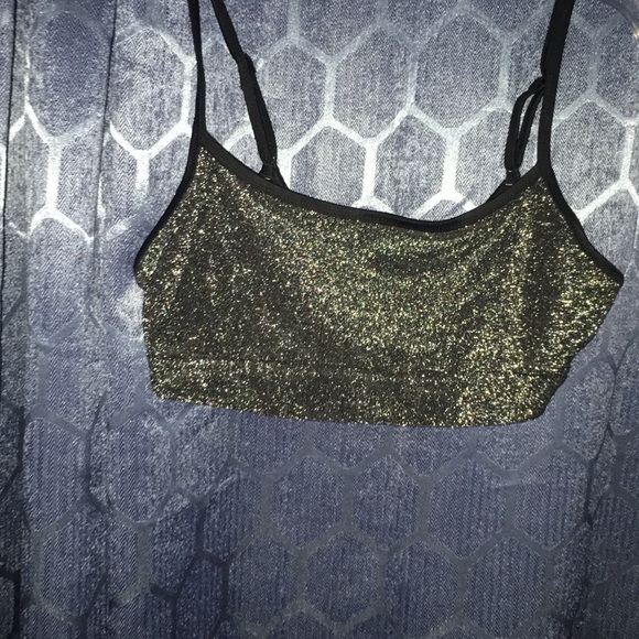 NWT aerie shine bralette scoop stretch swim top bikini sports - Picture 7 of 15